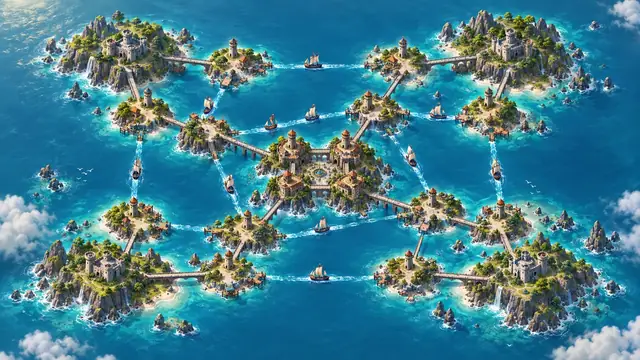 Kırık Takımadalar haritası